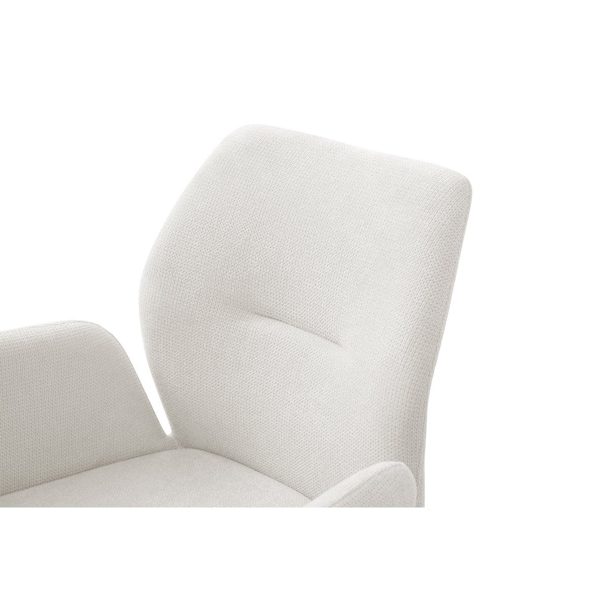 Fauteuil met 180° draaifunctie Crème