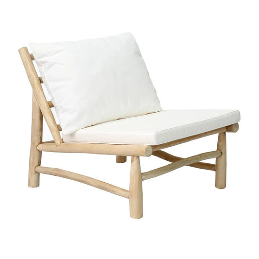 The Island One Seater - Natuurlijk wit