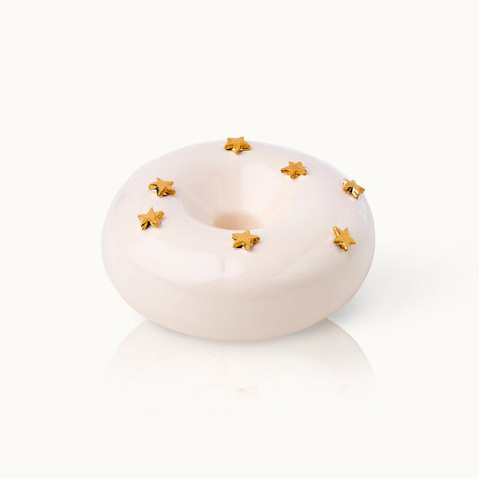 Kandelaar Donut White Stars SPECIALE UITGAVE