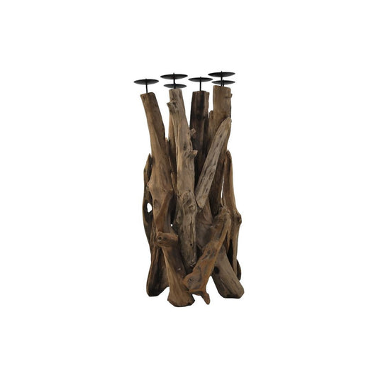 Kaarshouder 6 - 35x35x65 - Drijfhout